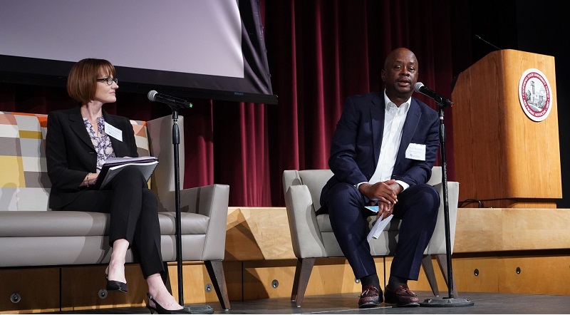 Abbie Totten, Health Net Medi-Cal Program Officer, joined the Innovative Connections to Care panel at the Restoring Healthcare, Restoring Community Summit in September