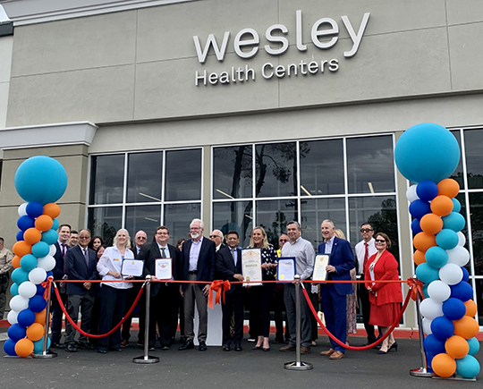 Ribbon cutting ceremony on August 10, 2023, in Lancaster, California